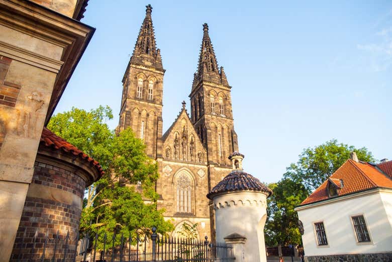 Basílica de São Pedro e São Paulo, no castelo de Vyšehrad