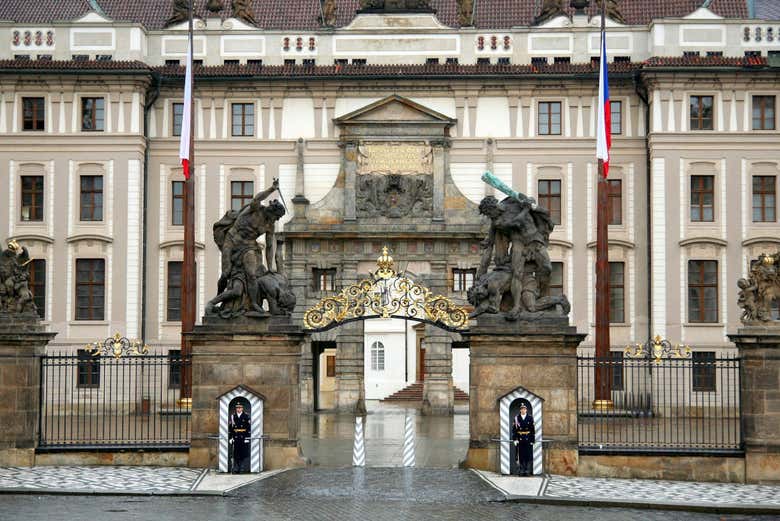 Entrada do Castelo de Praga