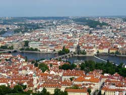 Petrin, vista de Praga