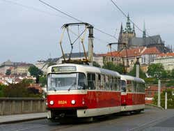 Transporte Praga, bonde